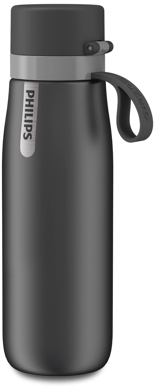 Botella Para Filtrar Agua Philips AWP2771GRR Caramañola 550ML