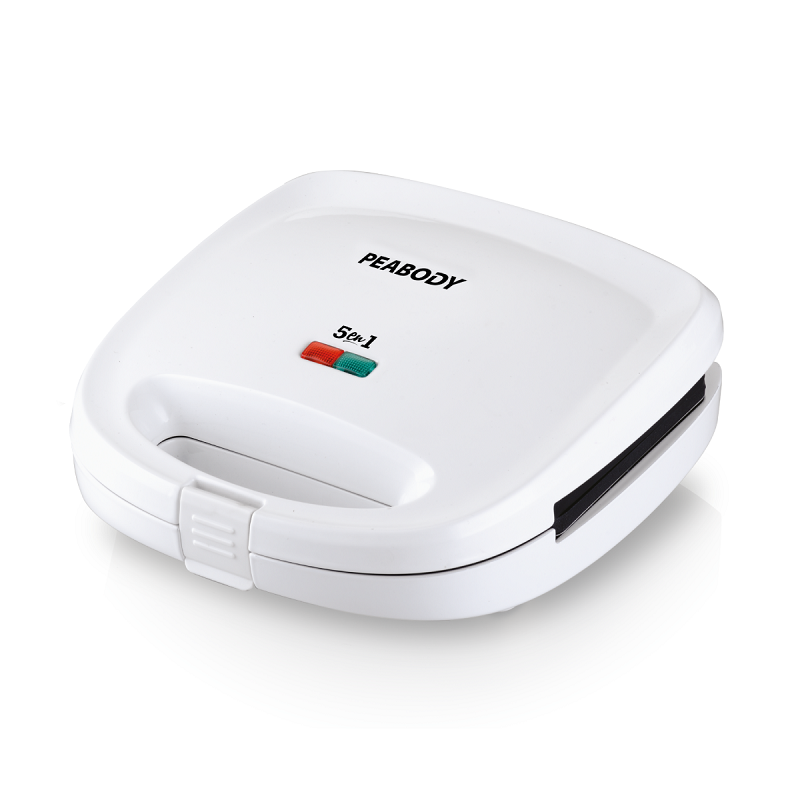 Sandwichera Eléctrica Peabody PE-SW6141 Color Blanco