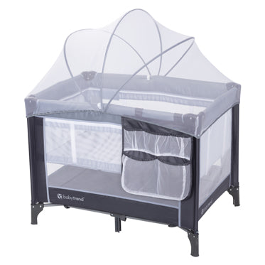 Corralito Nursery Center con cuna Gris Estelar